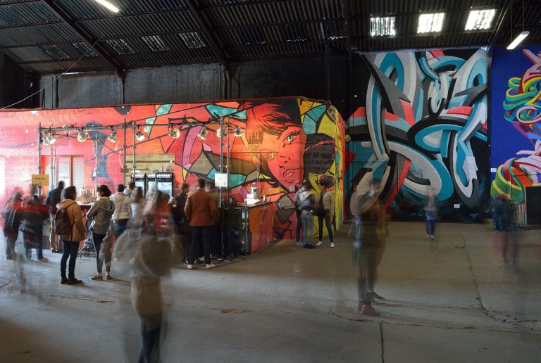 Festival de Street Art Peinture Fraîche à Lyon Gerland