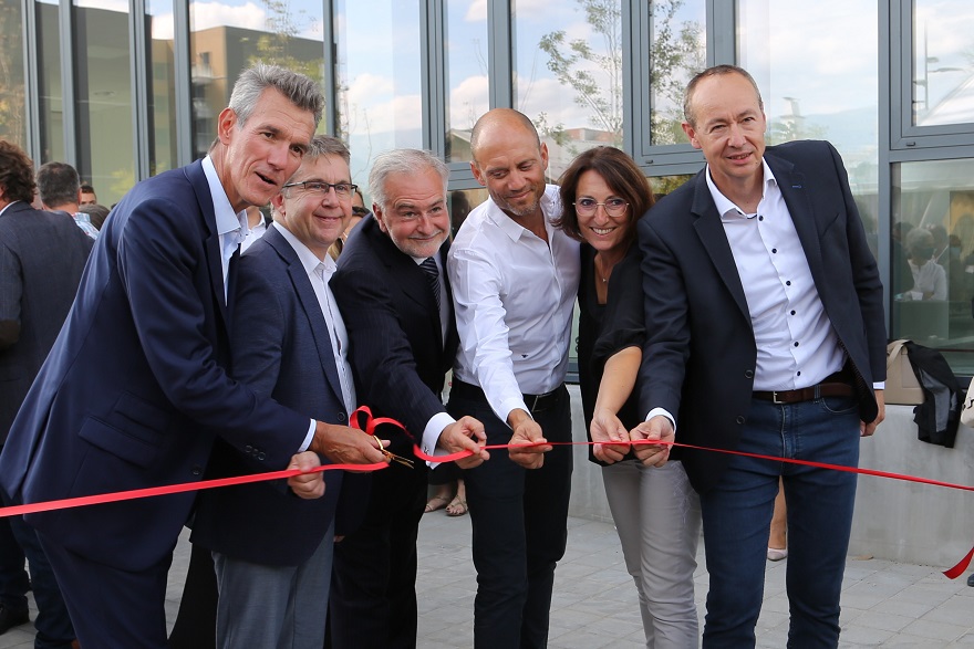 Inauguration d’Alpes City, le nouveau site grenoblois de la Caisse d’Epargne Rhône Alpes