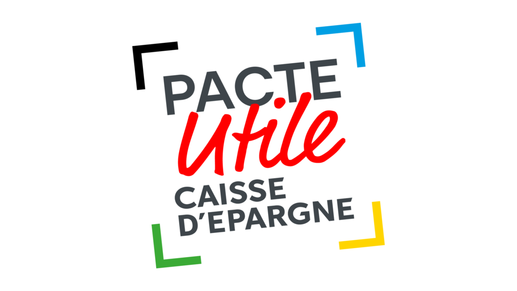 Logo du pacte Utile pour promouvoir la pratique et les valeurs du sport à l'occasion de Paris 2024